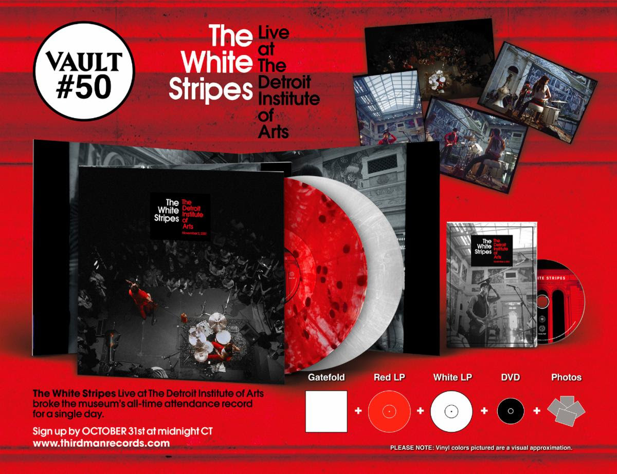 The White Stripes Announce 2001 Live Album, Jack White Hints at New Solo Material 