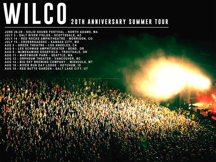 Wilco Extend 20th Anniversary Tour 