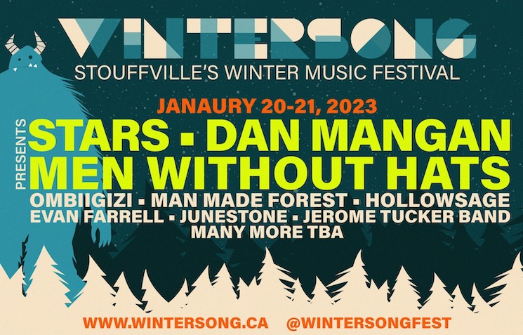 Stouffville's Wintersong Festival Gets Men Without Hats, Stars, Dan Mangan, OMBIIGIZI for 2023 Edition 