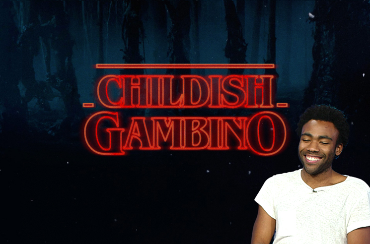Here's What Childish Gambino Rapping over the 'Stranger Things' Theme Sounds Like 