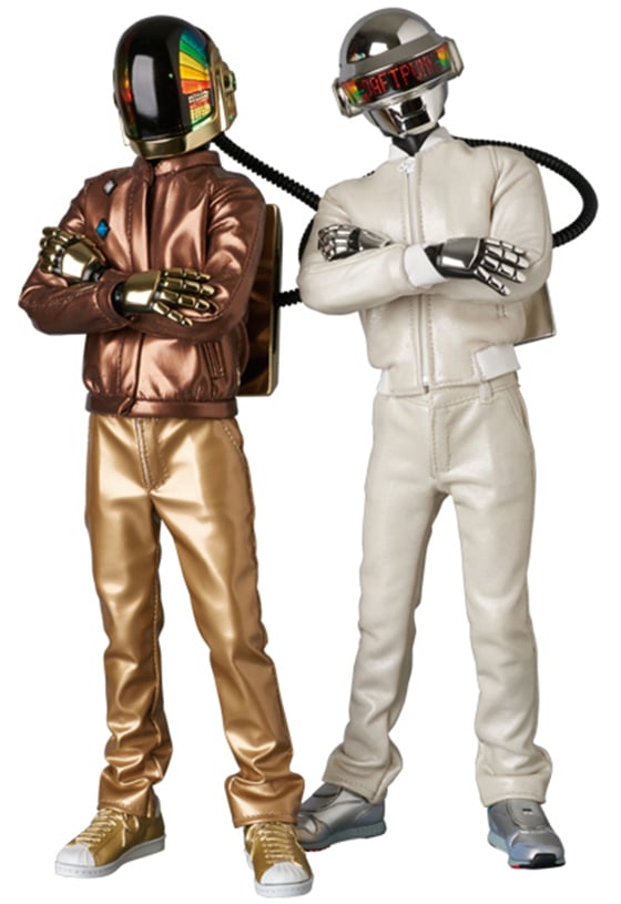Daft Punk Get New Action Figures with Light-Up LED Helmets 