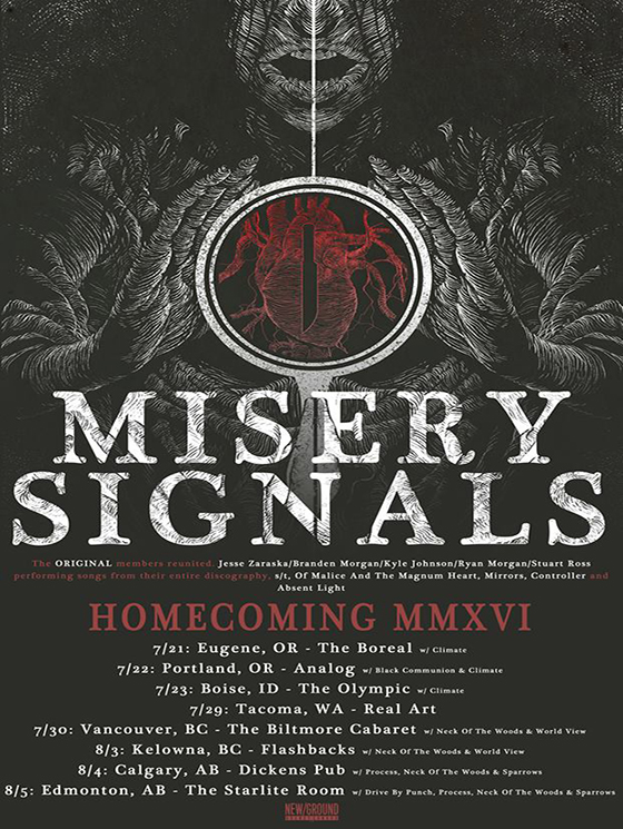 Misery Signals Emerge for 'Homecoming MMXVI' Tour 