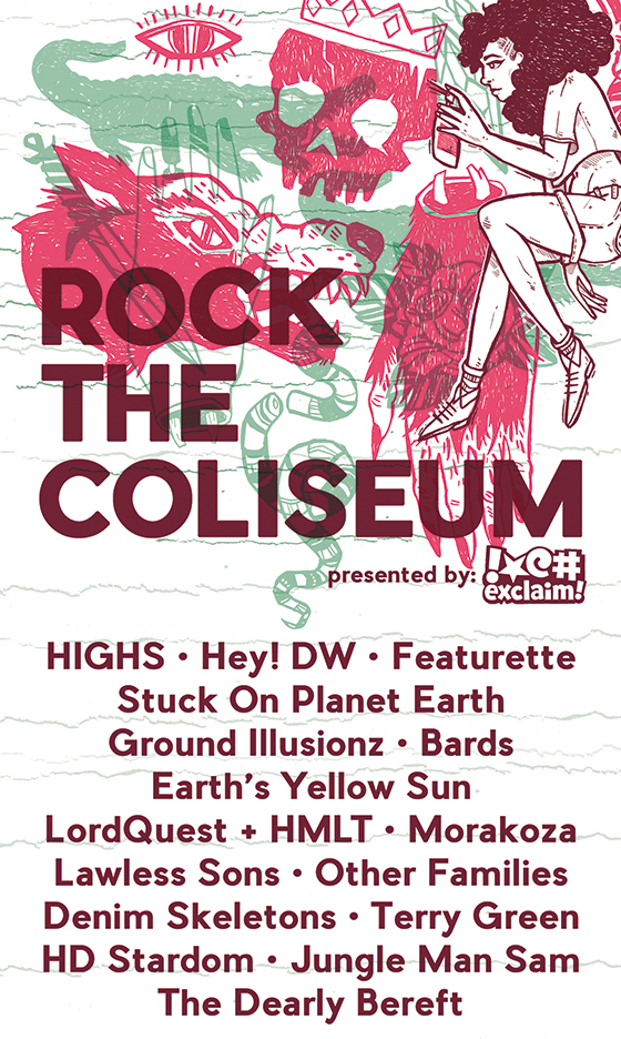 Mississauga's Rock the Coliseum Reveals 2016 Lineup 