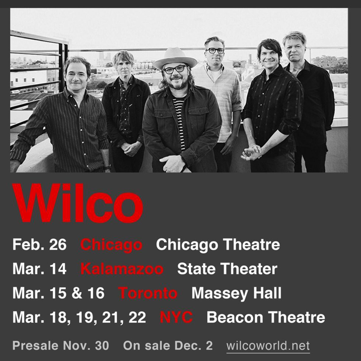 Wilco Return to Toronto on 2017 Tour 