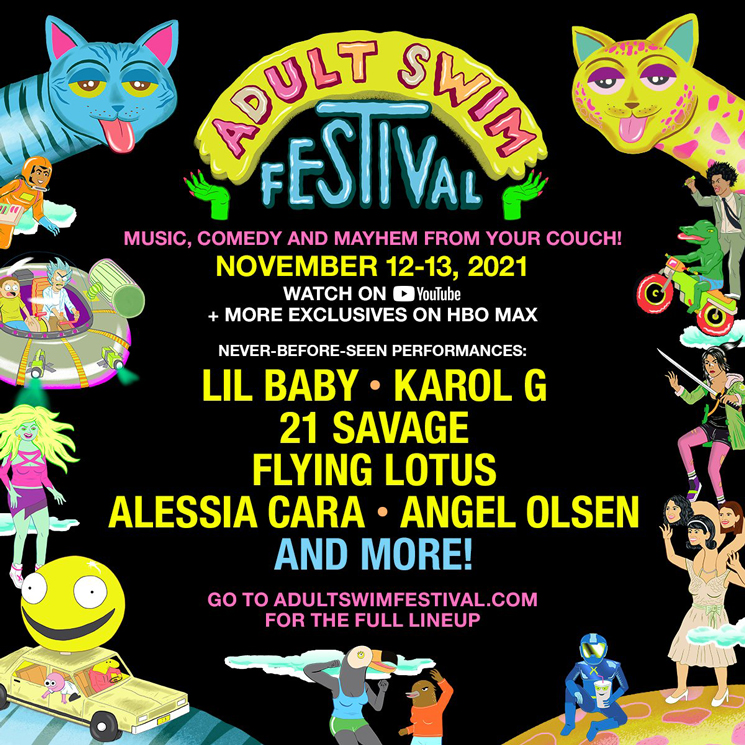 Adult Swim Get Lil Baby, Alessia Cara, Flying Lotus for 2021 Virtual Festival 