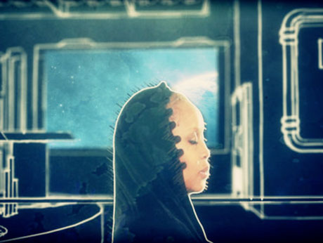 Erykah Badu 'Gone Baby, Don't Be Long' (video) (directed by Flying Lotus)