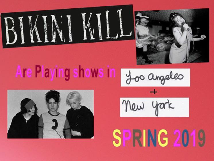 ​Bikini Kill Reunite for 2019 Live Shows 