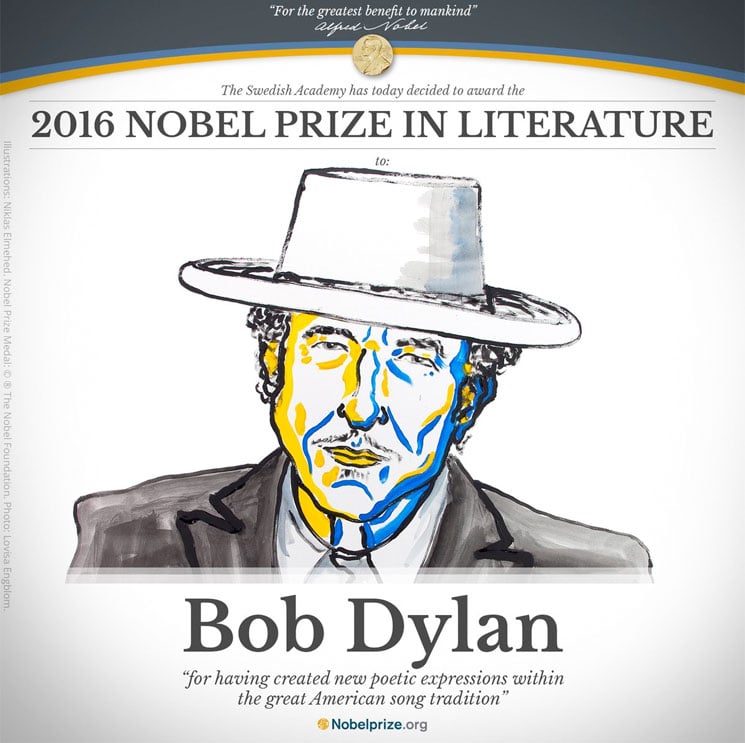 Bob Dylan Will Finally Accept His Nobel Prize This Weekend 