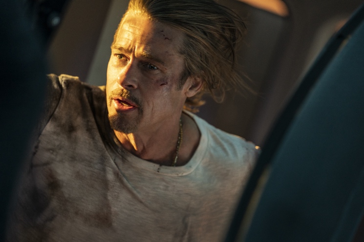 Brad Pitt Is the Only One Keeping 'Bullet Train' from Going Off the Rails Directed by David Leitch