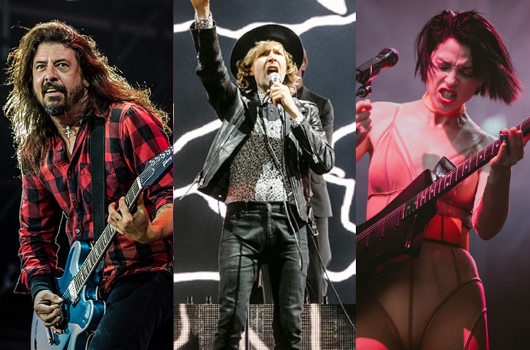 Watch Dave Grohl Play Nirvana Songs with St. Vincent and Beck 