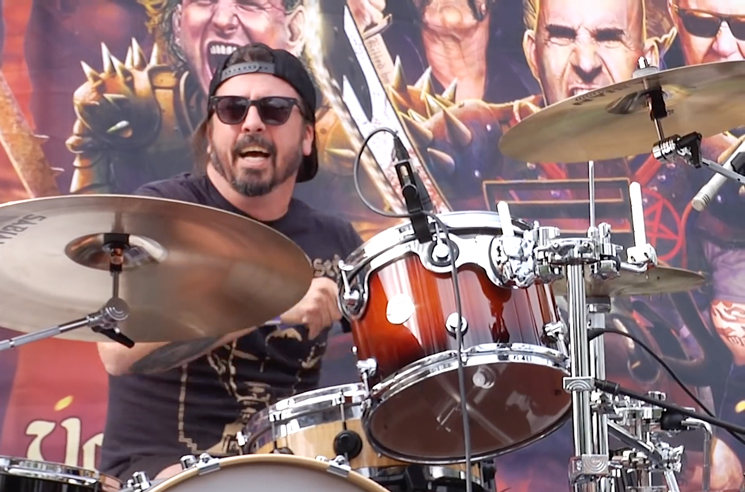 Watch Dave Grohl Cover Motörhead, Thin Lizzy on Drums 