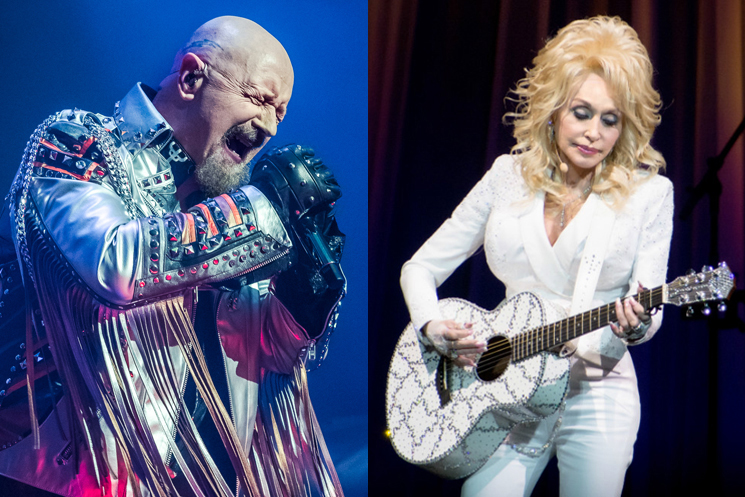 Watch Dolly Parton Perform 'Jolene' with Judas Priest's Rob Halford, Annie Lennox at Rock Hall of Fame Induction 
