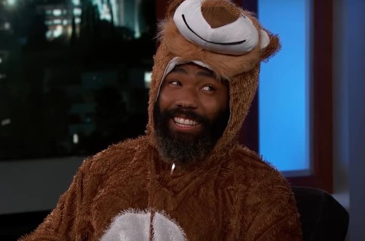 ​Donald Glover Wore a Lion Onesie on 'Jimmy Kimmel Live!' 