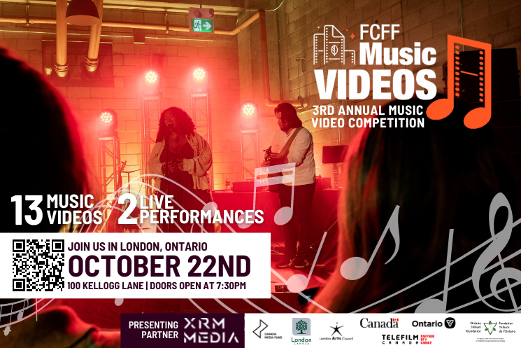 B.A. Johnston, OMBIIGIZI, Bif Naked Honoured at Forest City Film Festival's Music Video Night 