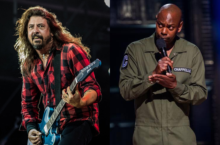 Watch Foo Fighters and Dave Chappelle Cover Radiohead's 'Creep' 