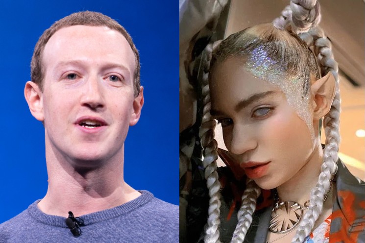 Grimes Says Mark Zuckerberg Is 'Under-Qualified' to Oversee the Metaverse 