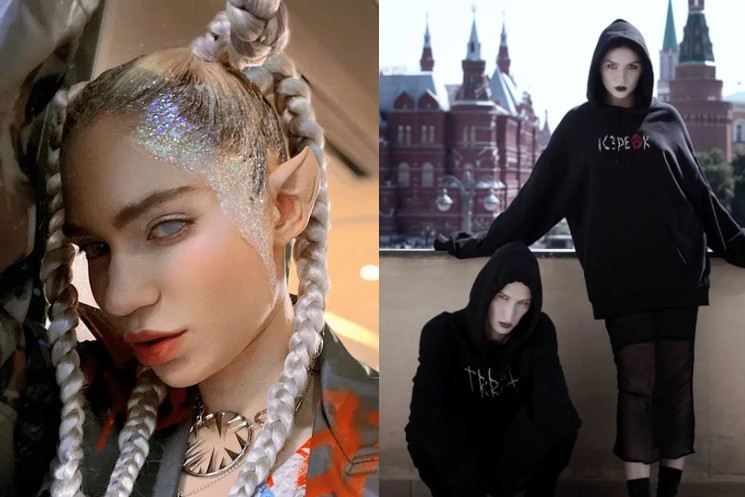 Grimes Proclaims 'God Is Dead' on Metal-Hyperpop Single with Russian Radicals IC3PEAK 