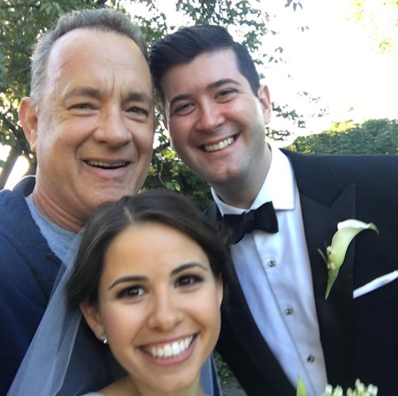 Tom Hanks Crashed a Wedding in Central Park 