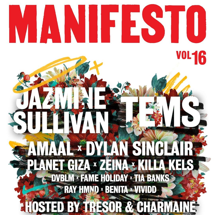 Toronto's Manifesto Gets Jazmine Sullivan, Tems for 2022 Edition  