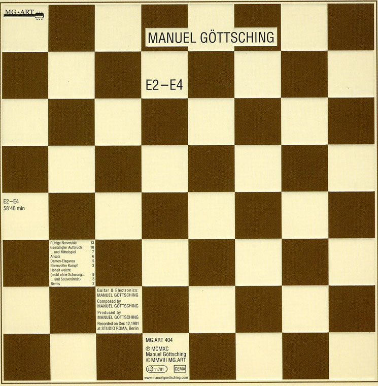 Manuel Göttsching Treats 'E2-E4' to 35th Anniversary Reissue