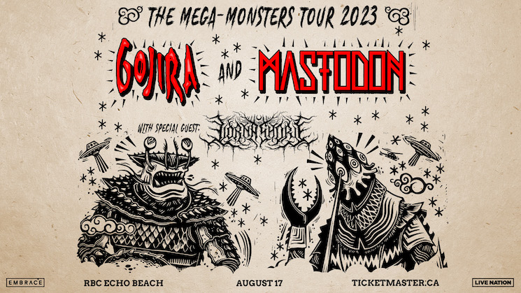 mastodon gojira tour 2023