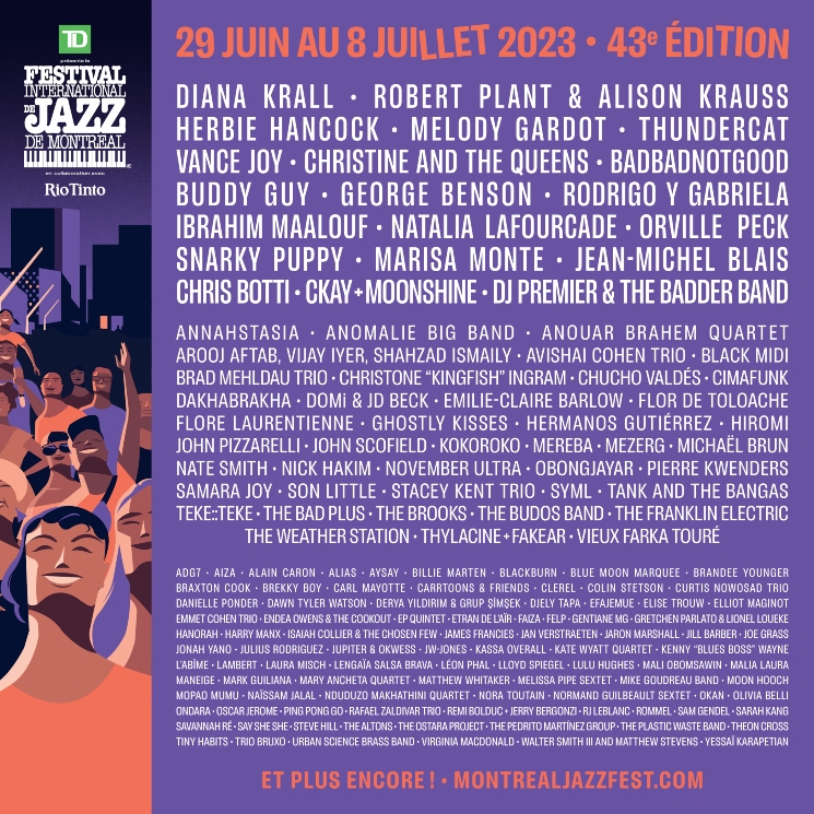 Robert Plant & Alison Krauss, BADBADNOTGOOD, Orville Peck Set for Montreal Jazz Festival 2023 