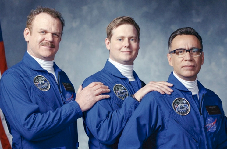 Watch Fred Armisen, John C. Reilly and Tim Heidecker Goof Around in Space in the First Teaser for 'Moonbase 8' 