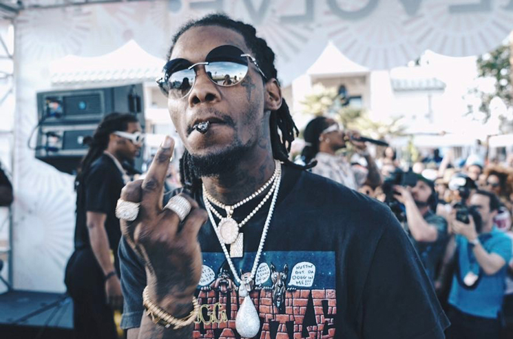 Offset Livestreamed Himself Being Detained at a Trump Rally 