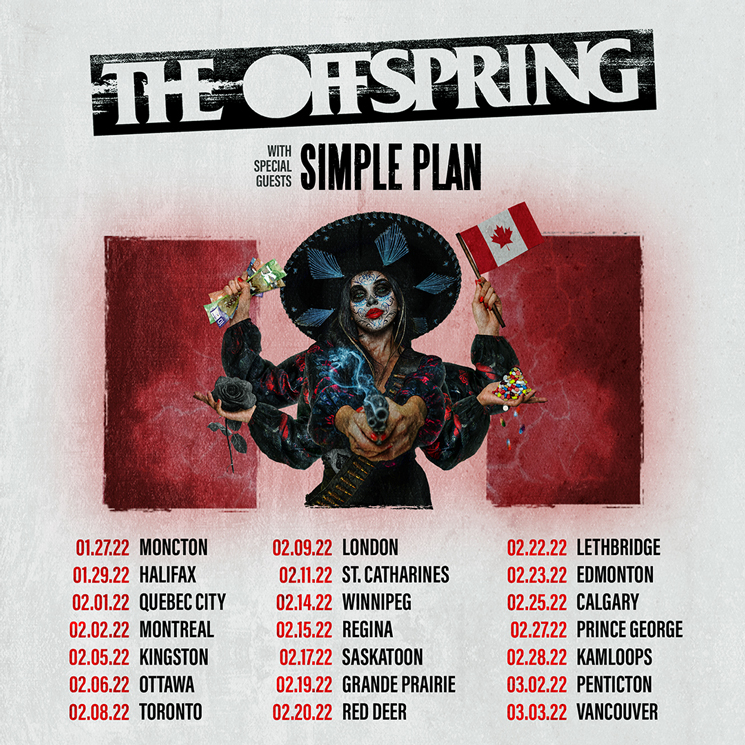 The Offspring Map Out 21-Date Canadian Tour 