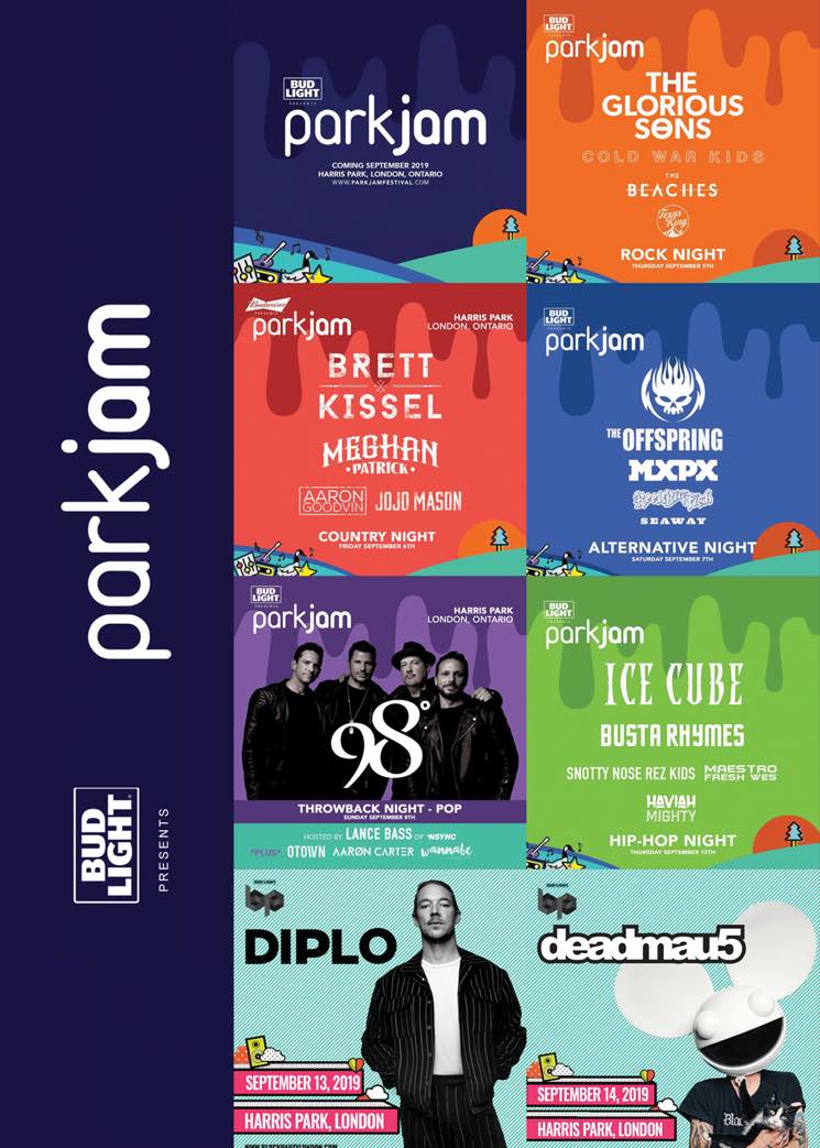 ​London, ON's Parkjam Festival Gets the Offspring, Deadmau5, Ice Cube 