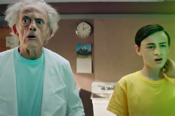 Christopher Lloyd Stars in Adult Swim's Live-Action 'Rick and Morty' Teaser 