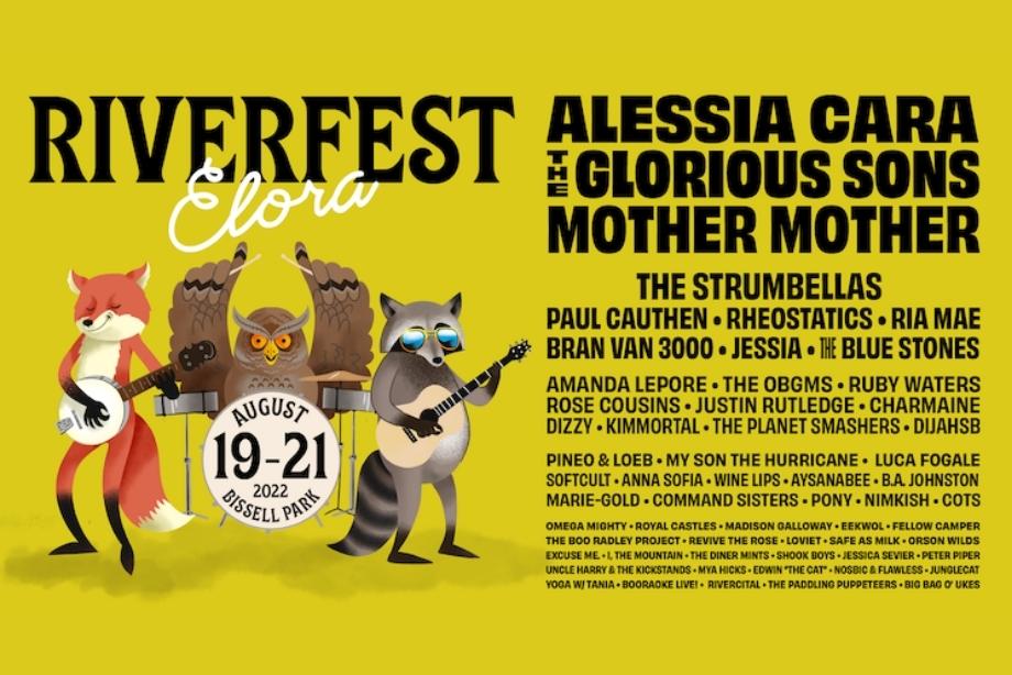 Riverfest Elora 2022 — enter for a chance to win a pair of festival passes!