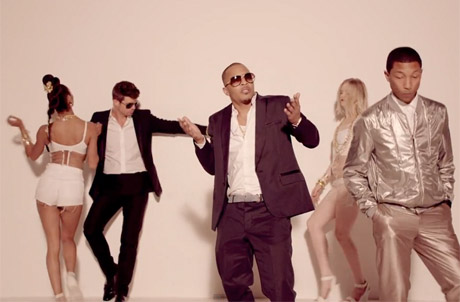 Robin Thicke, Pharrell and T.I. Sue Marvin Gaye's Family and Funkadelic Copyright Holder over Ownership of 'Blurred Lines' 