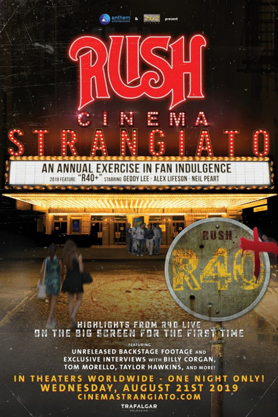 Rush Announce One-Night 'Cinema Strangiato' Film Event 