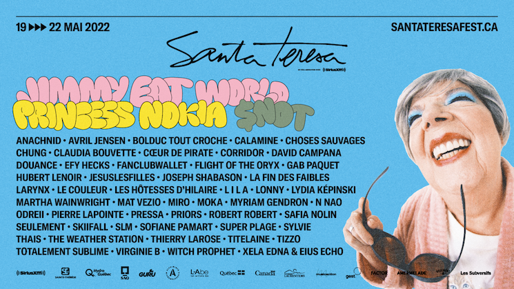 Montreal's Festival Santa Teresa Gets Jimmy Eat World, Princess Nokia, the Weather Station for 2022 Edition 