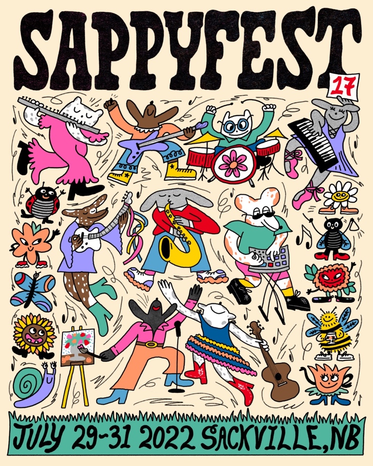 Sappyfest Shares Expanded 2022 Lineup Featuring Julie Doiron, Tough Age, Steven Lambke and More  