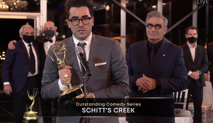 'Schitt's Creek' Sweeps the Emmys and Breaks Records with an Historic Nine Wins 
