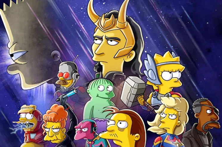 'The Simpsons' and Loki Are Doing a Crossover for Disney+ 