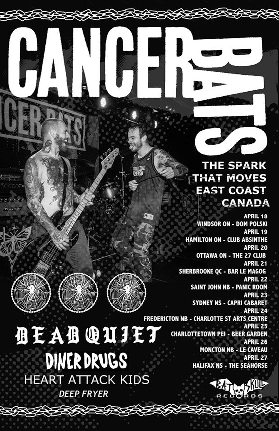 Cancer Bats Share New Song, Plot Eastern Canada Tour 
