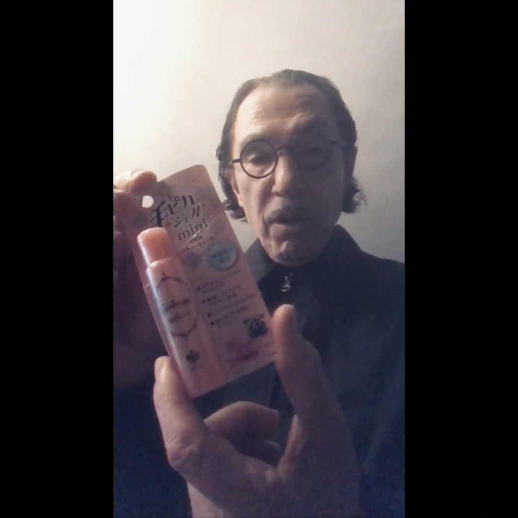 Watch Sparks' Ron Mael Show Off His Hand Sanitizer Collection 