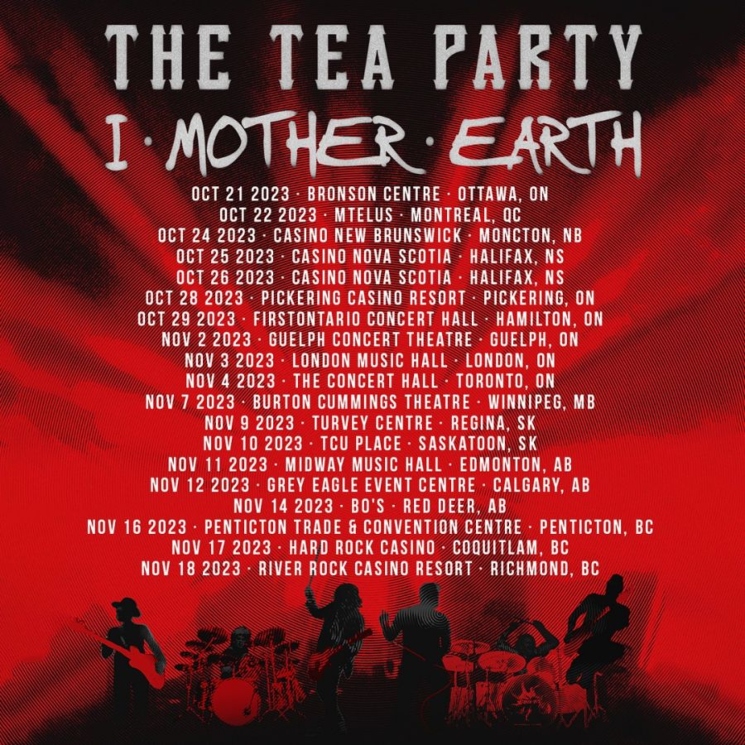 The Tea Party and I Mother Earth Announce Co-Headlining Canadian Tour 