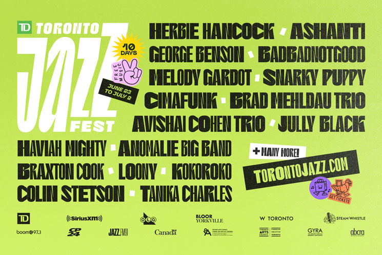 TD Toronto Jazz Fest Announces 2023 Lineup with Herbie Hancock, Ashanti, George Benson, BADBADNOTGOOD 