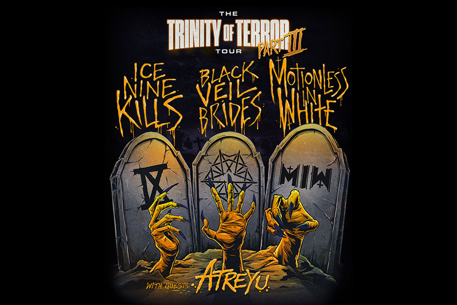 Ice Nine Kills, Black Veil Brides, Motionless in White Add Third Leg to  2022 Trinity of Terror Tour | Exclaim!