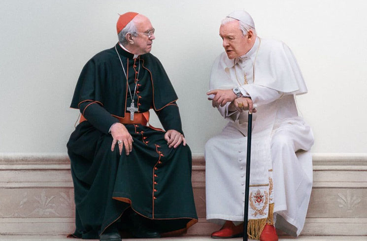 'The Two Popes' Almost Gets in the Way of Its Stunning Leads Directed by Fernando Meirelles