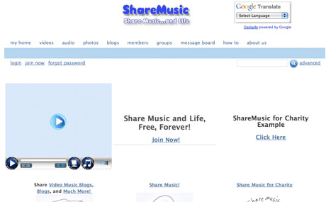 ShareMusic Looks To Offer Free Music For Charity 