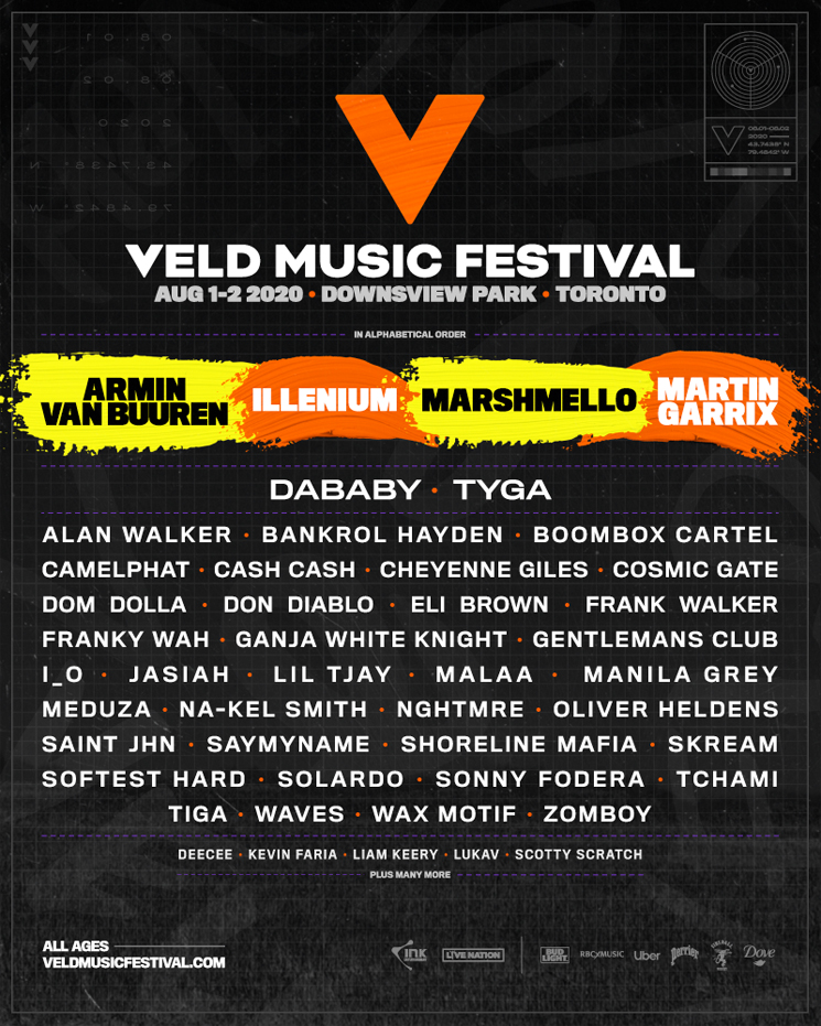 Veld Music Festival Unveils 2020 Lineup with  Armin Van Buuren, Marshmello, Illenium  