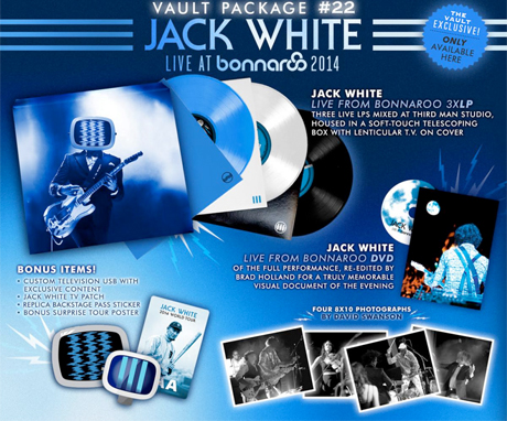 Jack White Documents Recent Bonnaroo Performance with New Live Release 