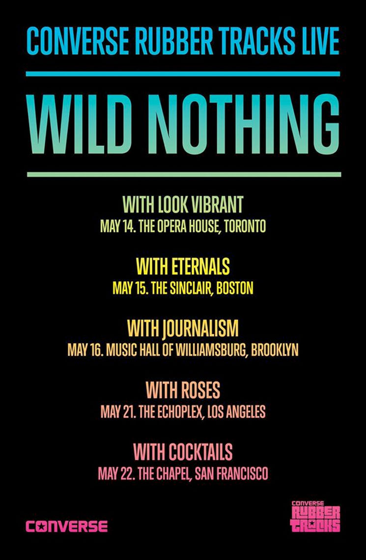 Wild Nothing Hits Toronto on Free "Converse Rubber Tracks Live" Tour