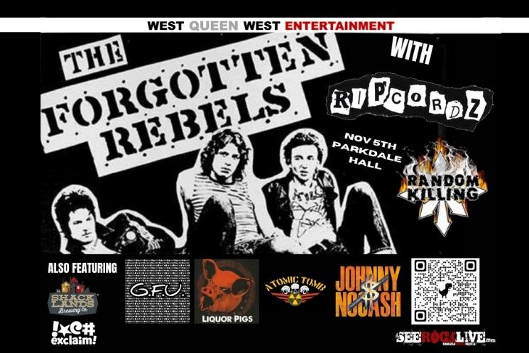 Toronto's West Queen West Punk Fest Gets Forgotten Rebels, Ripcordz, Random Killing 